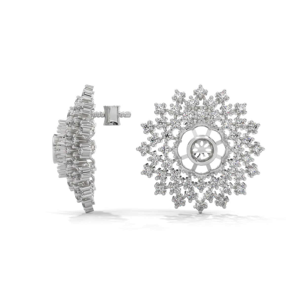 Celestial Bloom Cluster Earrings