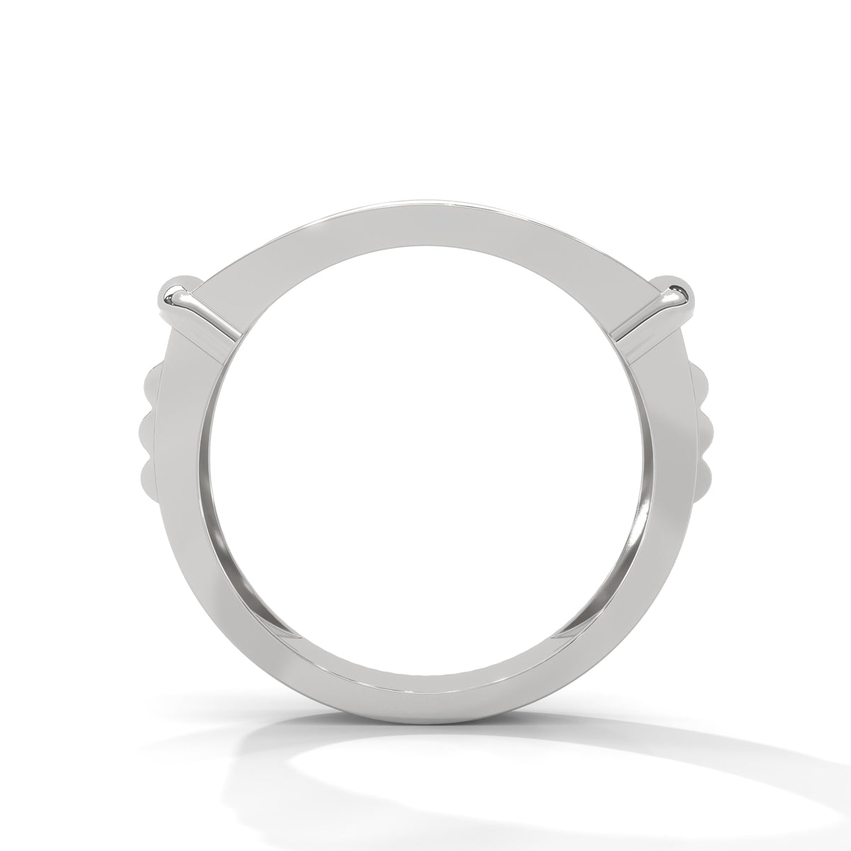 Gilded Grid Cluster Ring
