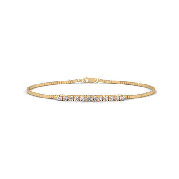 Sparkling Bar Diamond Bracelet