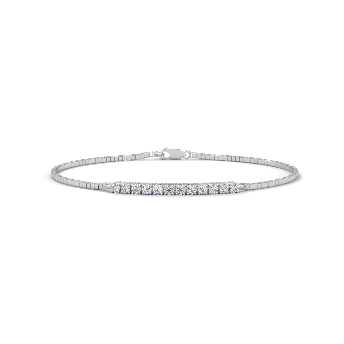 Sparkling Bar Diamond Bracelet