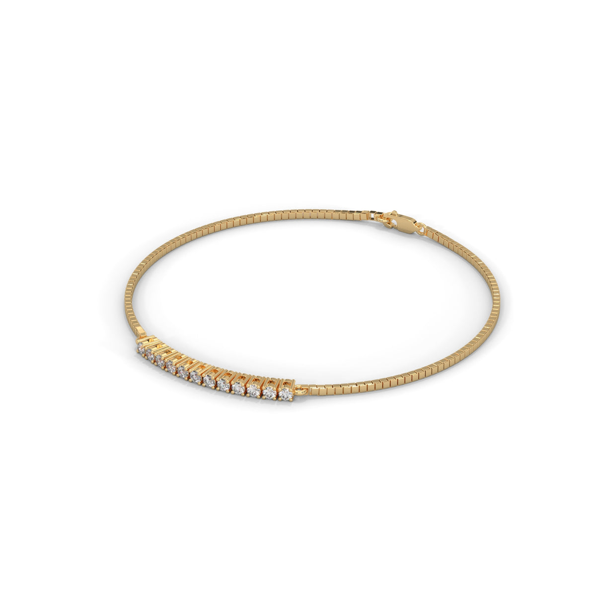 Sparkling Bar Diamond Bracelet