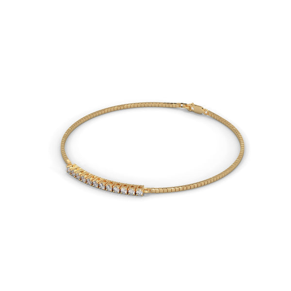 Sparkling Bar Diamond Bracelet