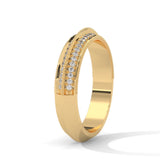Milgrain Double Row Band Ring