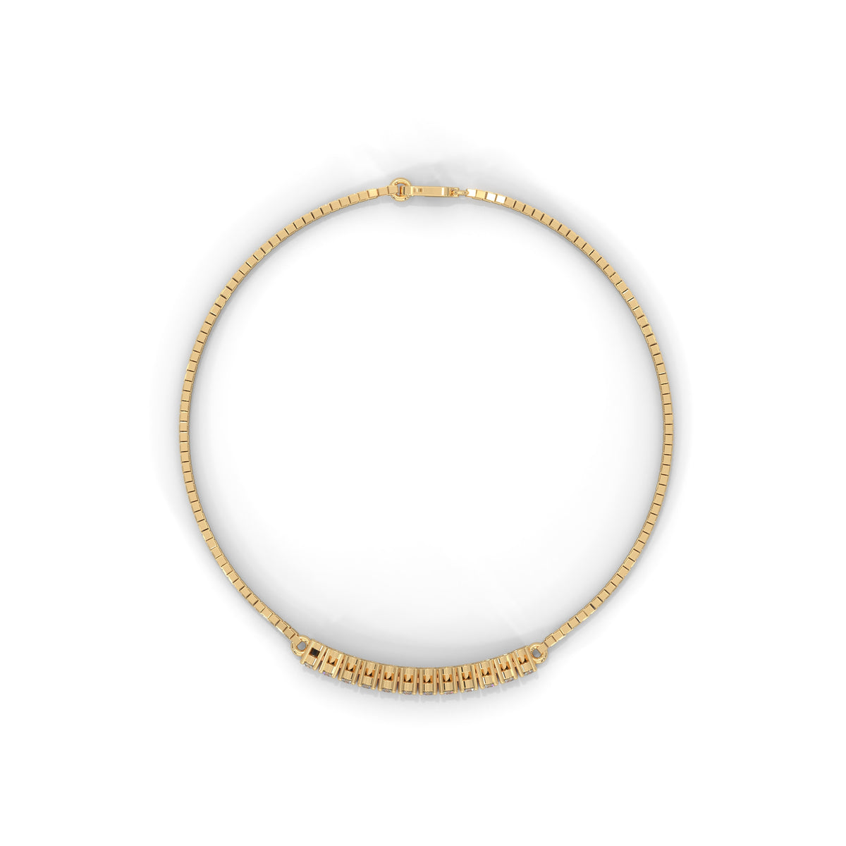 Sparkling Bar Diamond Bracelet