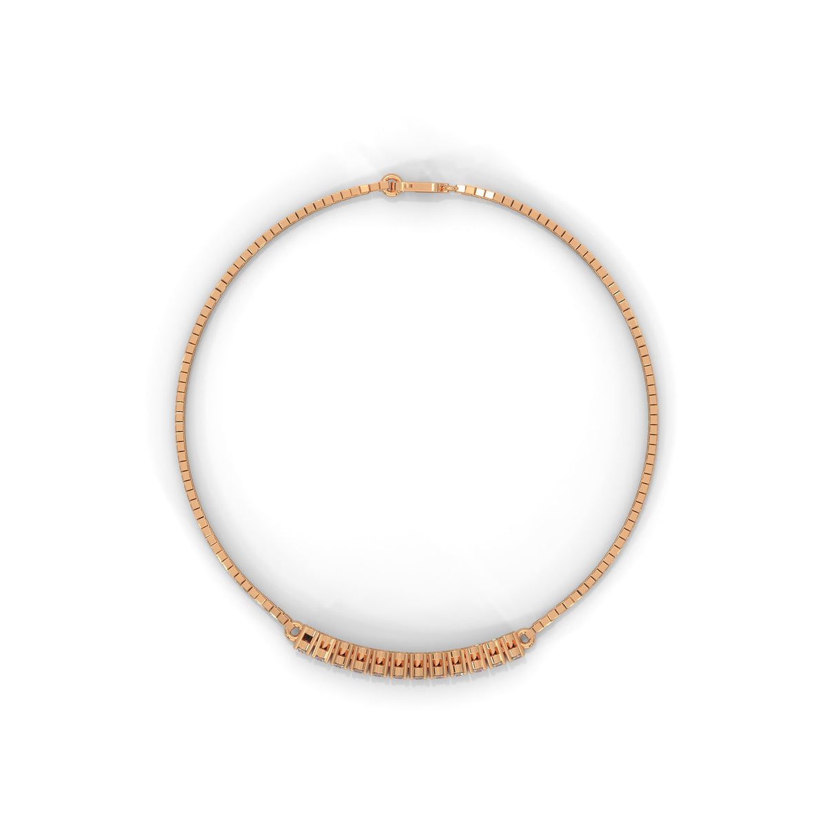 Sparkling Bar Diamond Bracelet