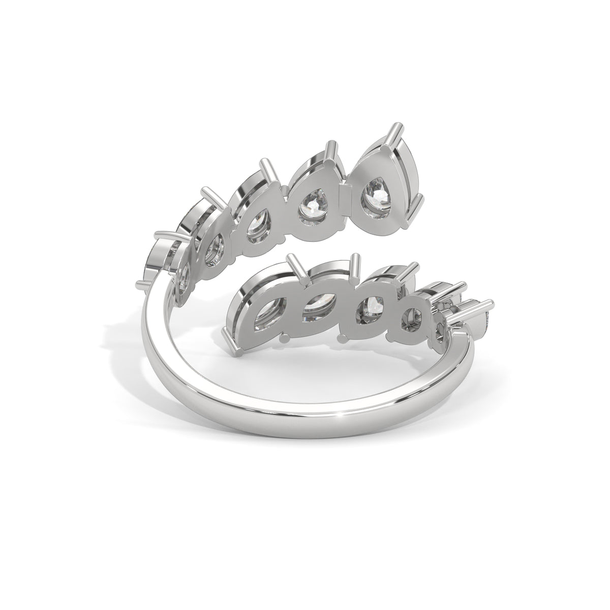 Wild Bloom Bypass Ring