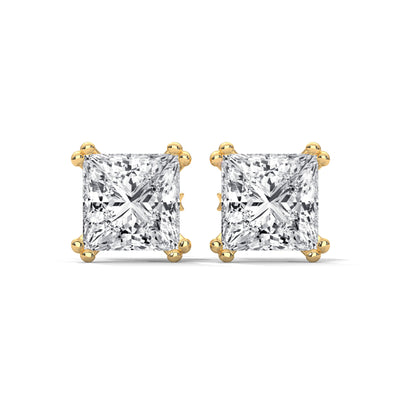Royal Edge Solitaire Studs — IGI Certified Diamond Jewellery | My Carat India