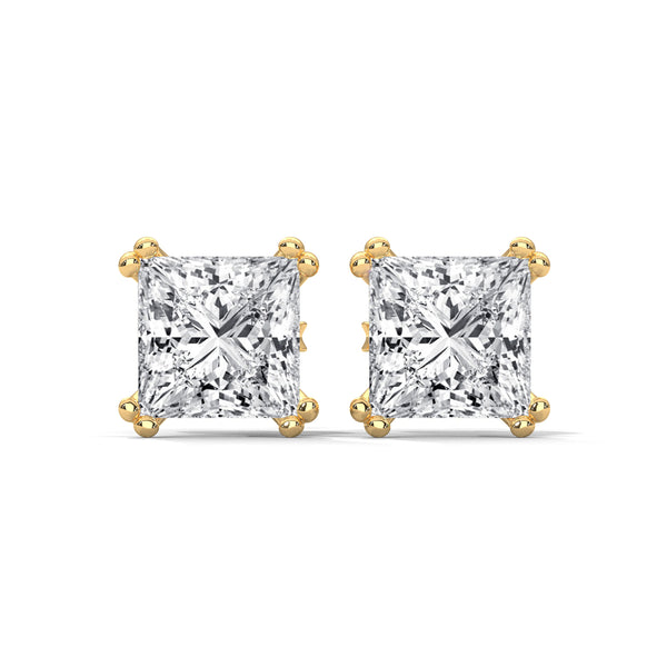 Royal Edge Solitaire Studs