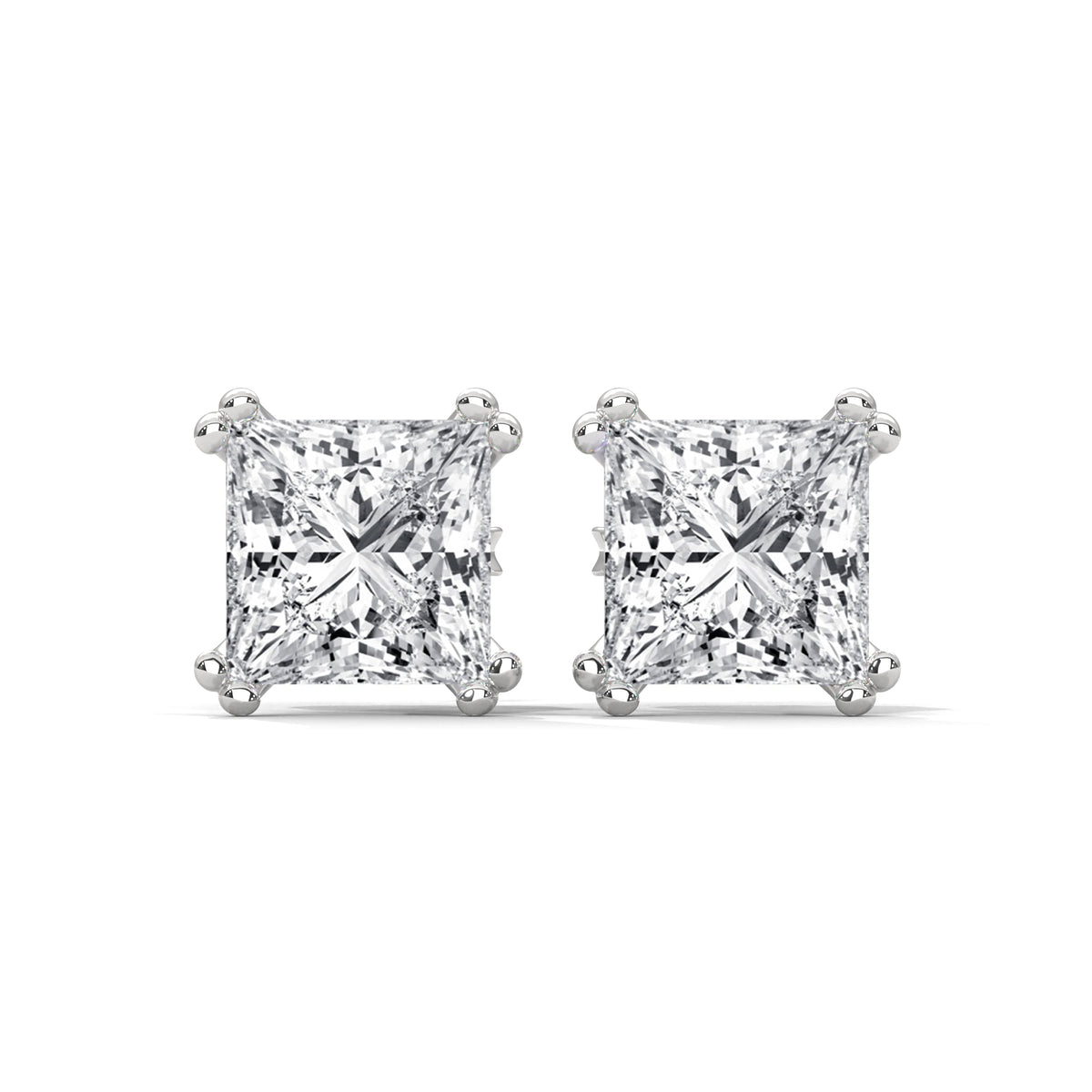 Royal Edge Solitaire Studs