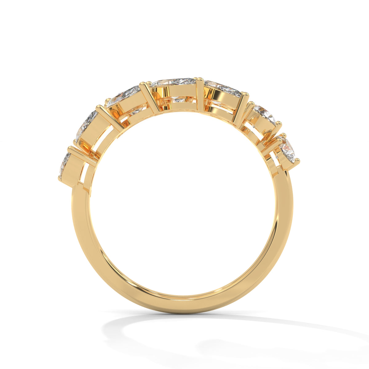 Wild Bloom Bypass Ring