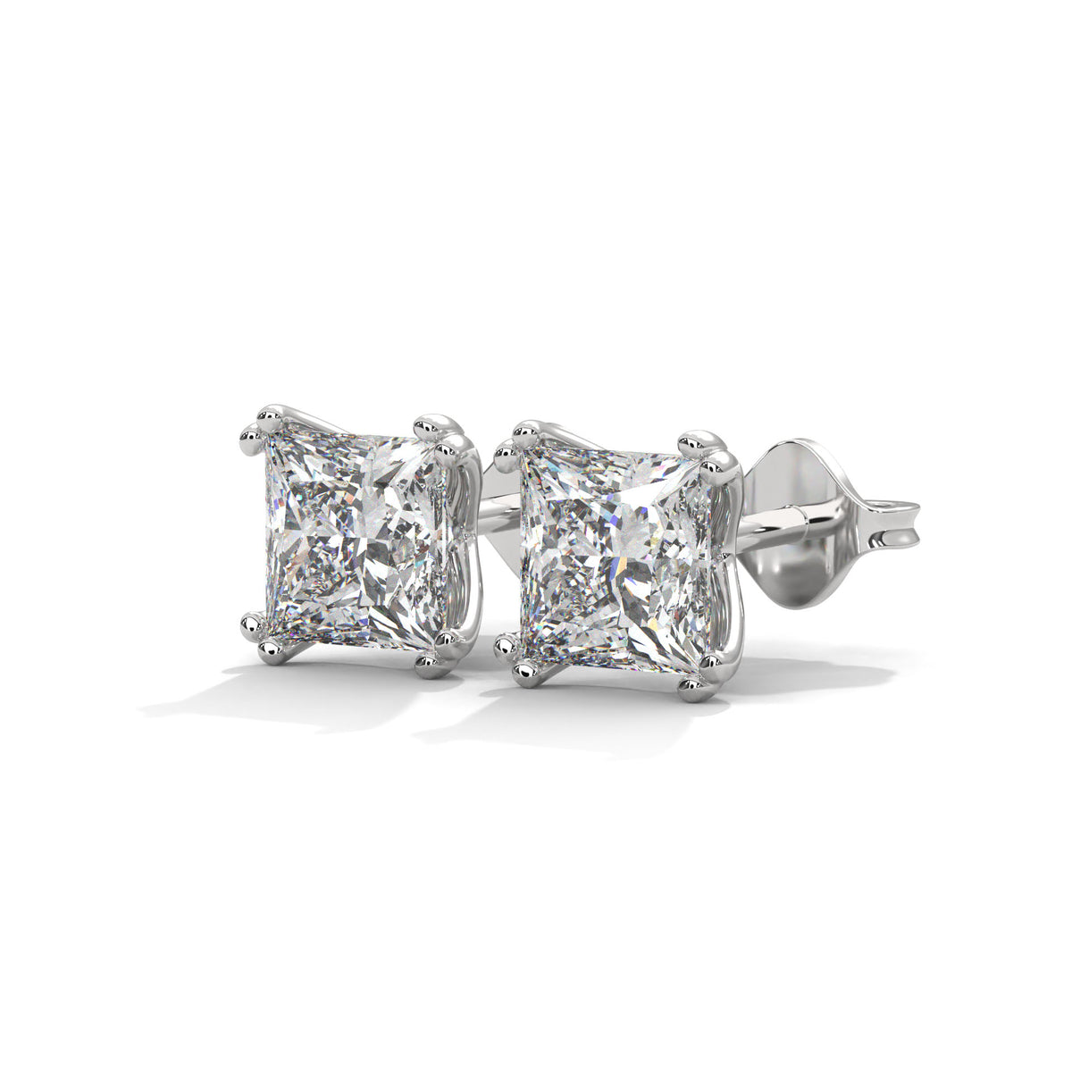 Royal Edge Solitaire Studs