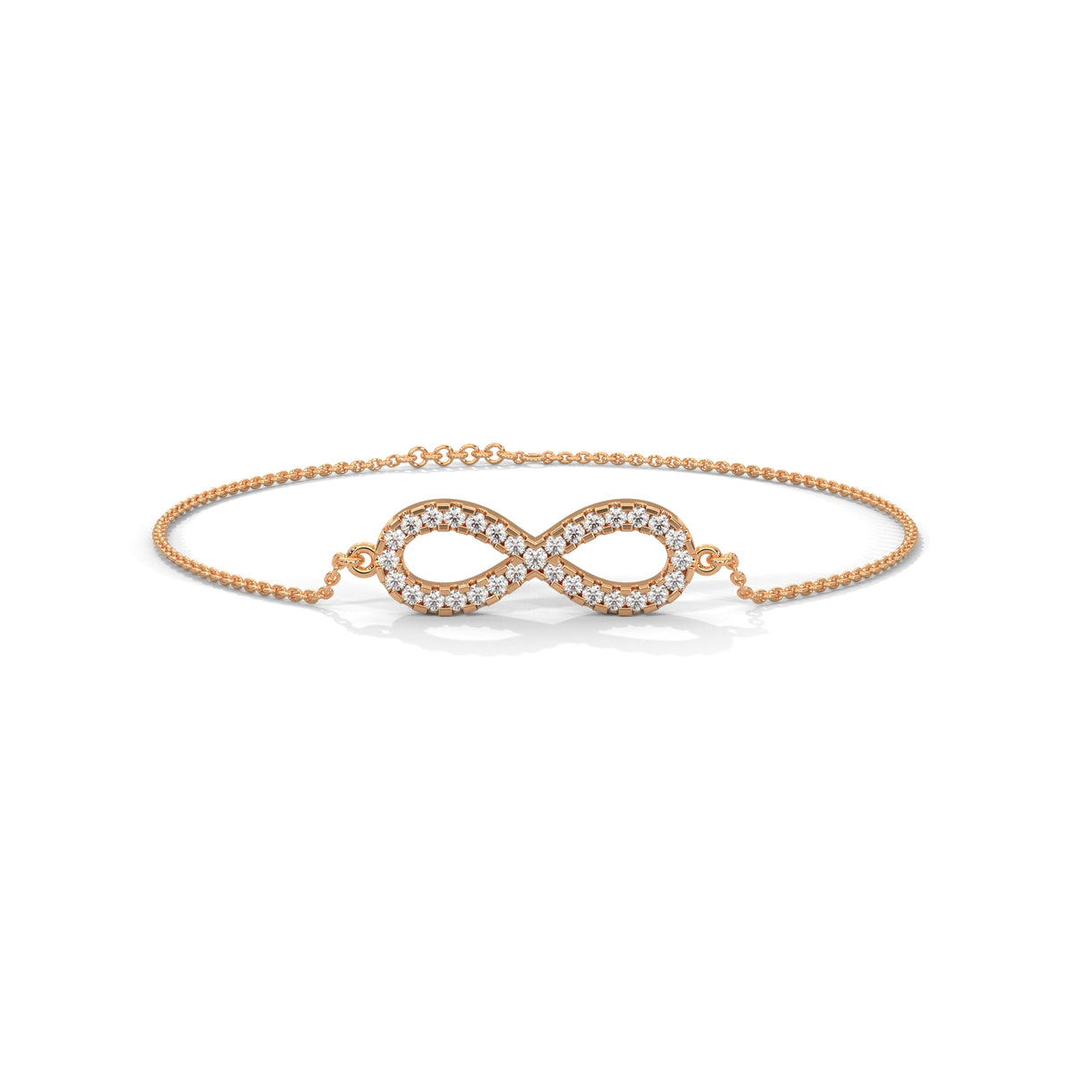 Infinite Loop Diamond Bracelet