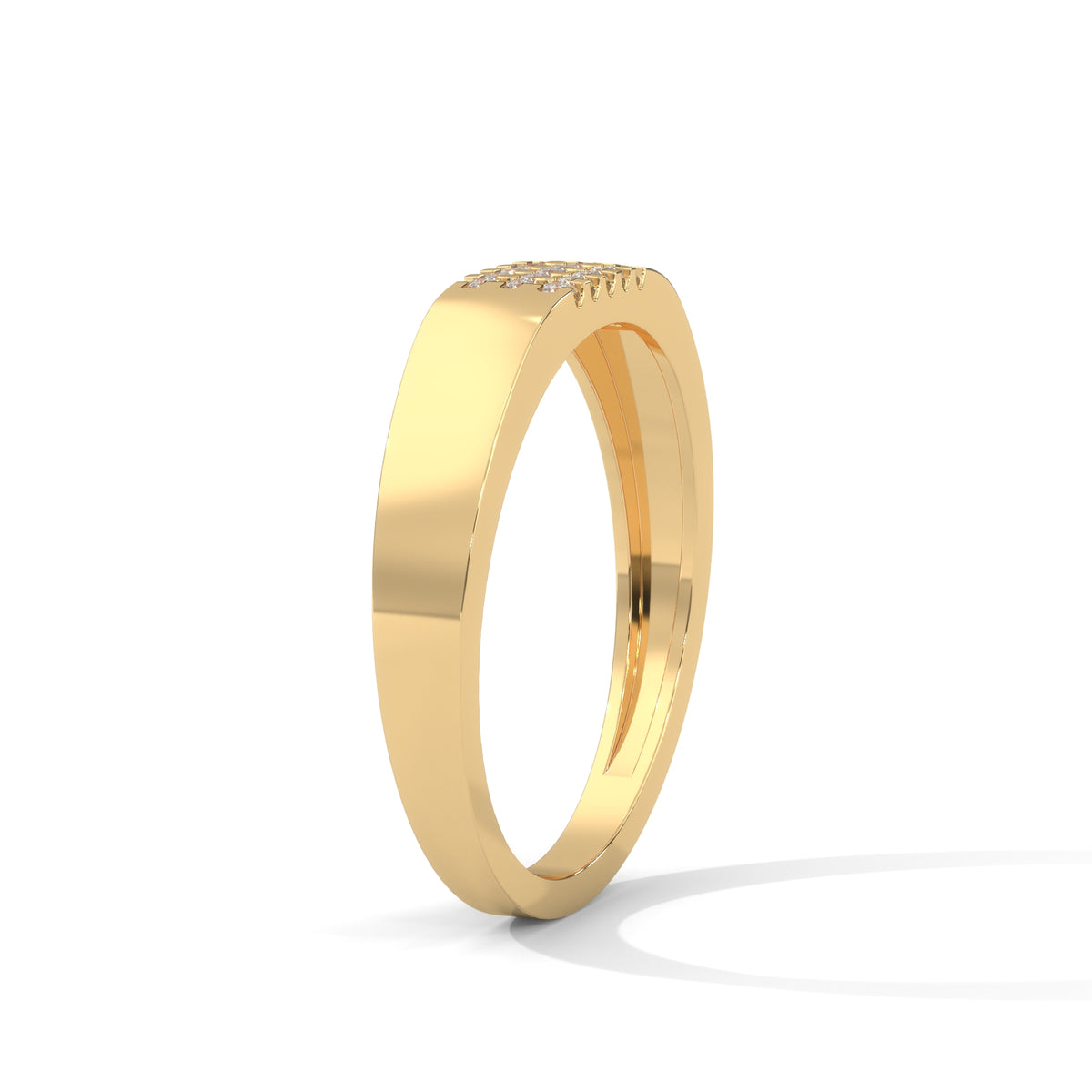 Grid Constellation Band Ring