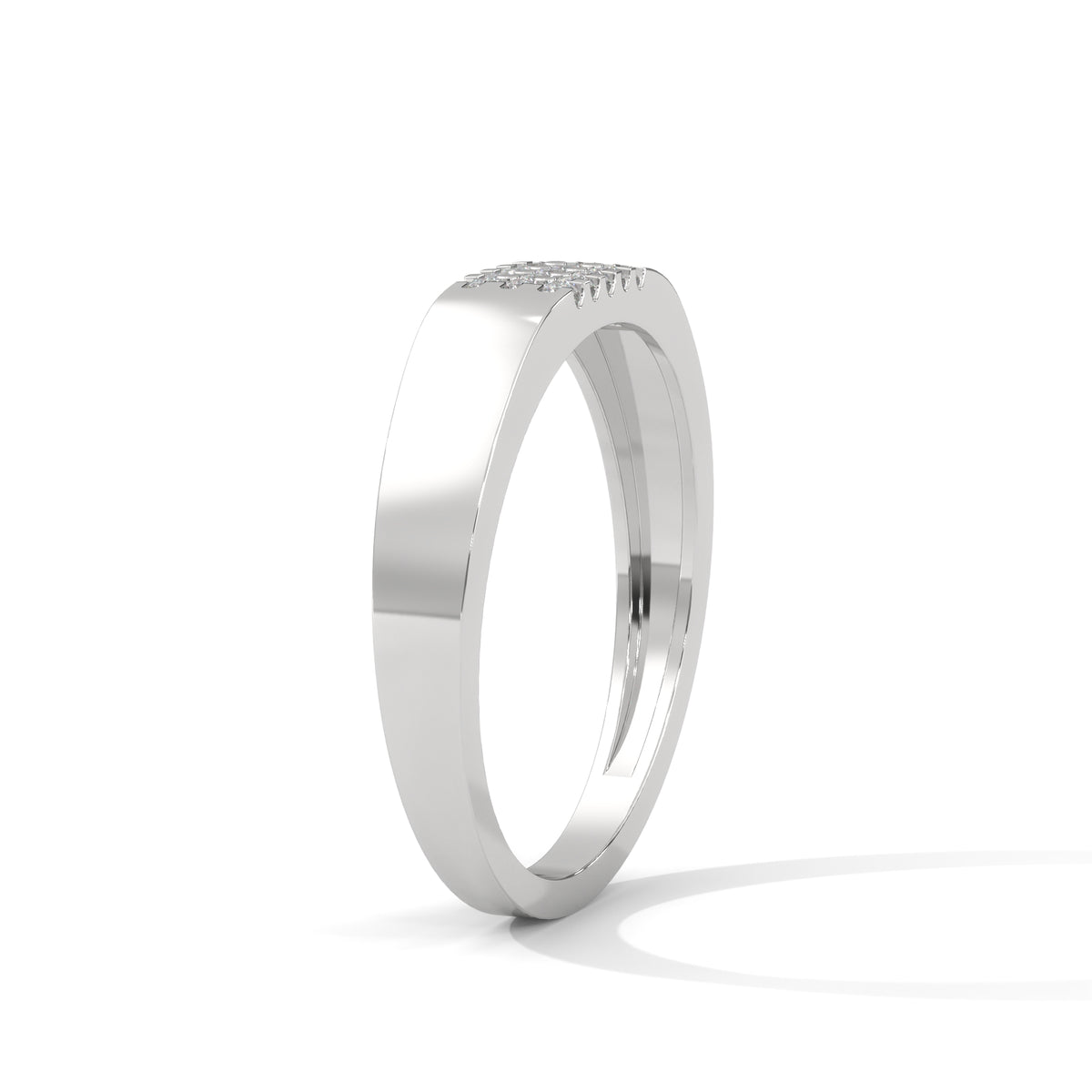 Grid Constellation Band Ring