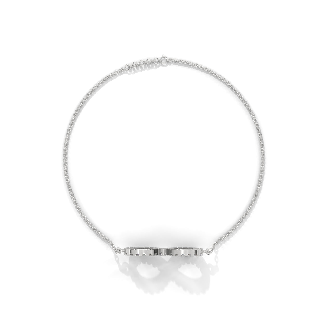 Infinite Loop Diamond Bracelet
