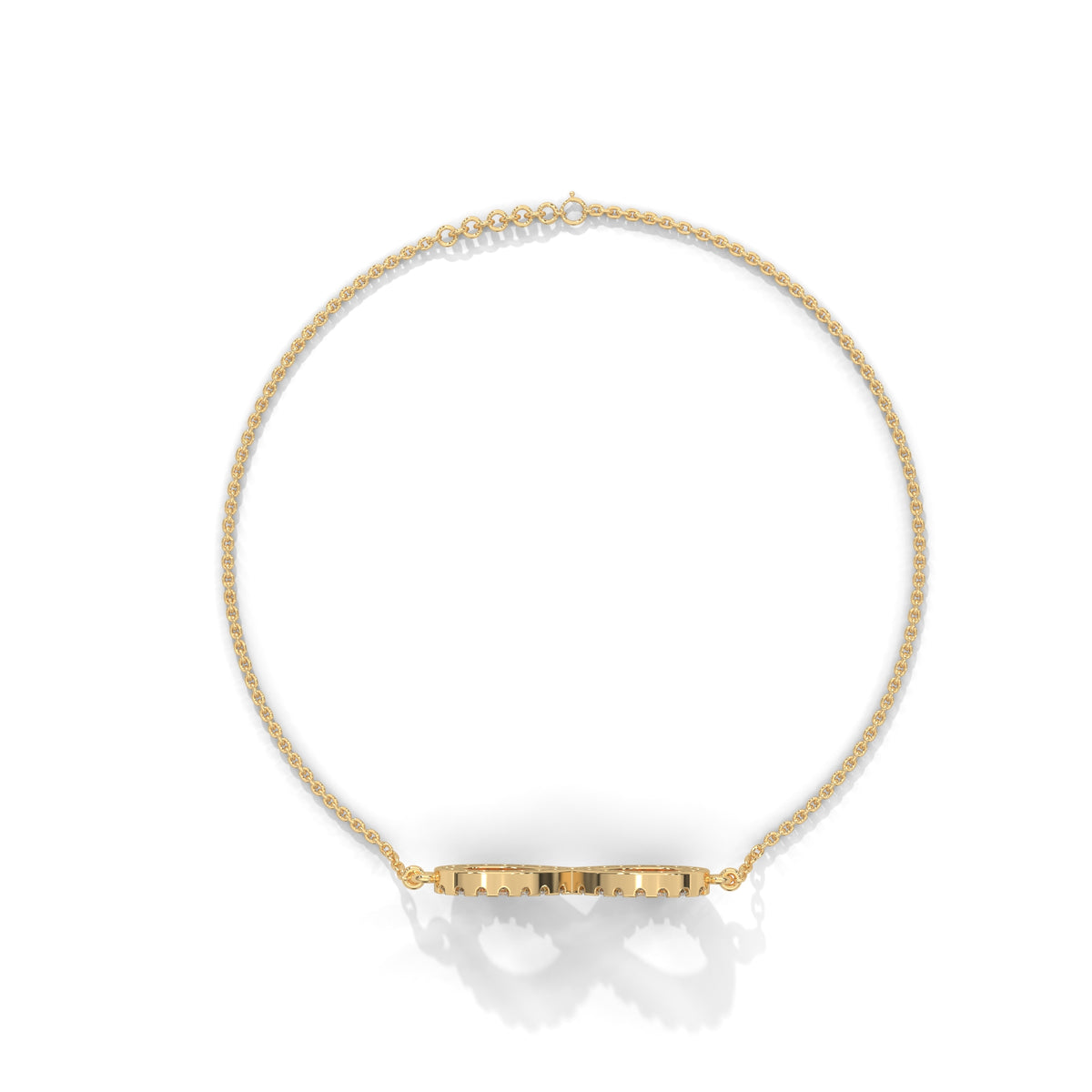 Infinite Loop Diamond Bracelet