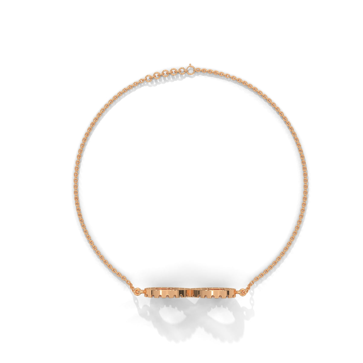 Infinite Loop Diamond Bracelet