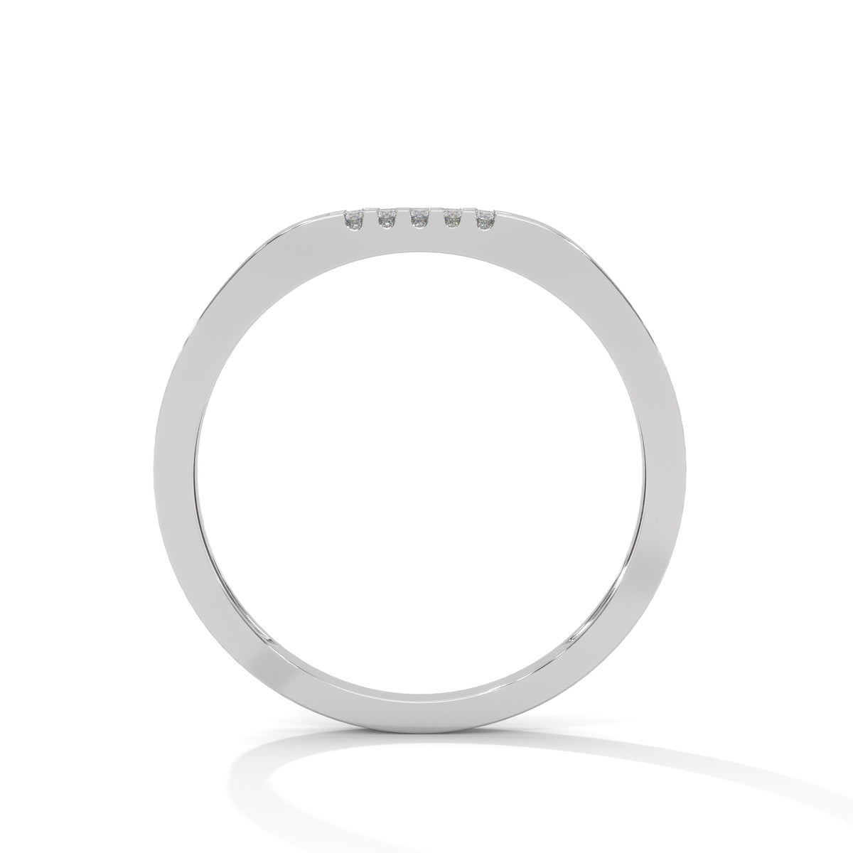 Grid Constellation Band Ring