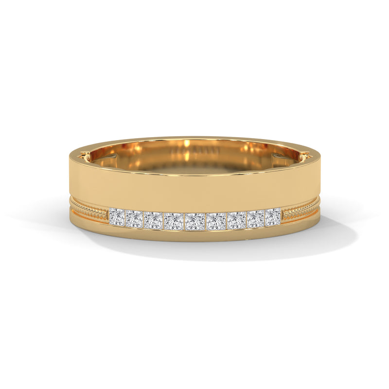 Regal Channel Princess Band Ring