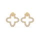 Blooming Clover Diamond Studs
