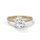 Crowned Brilliance Solitaire Ring