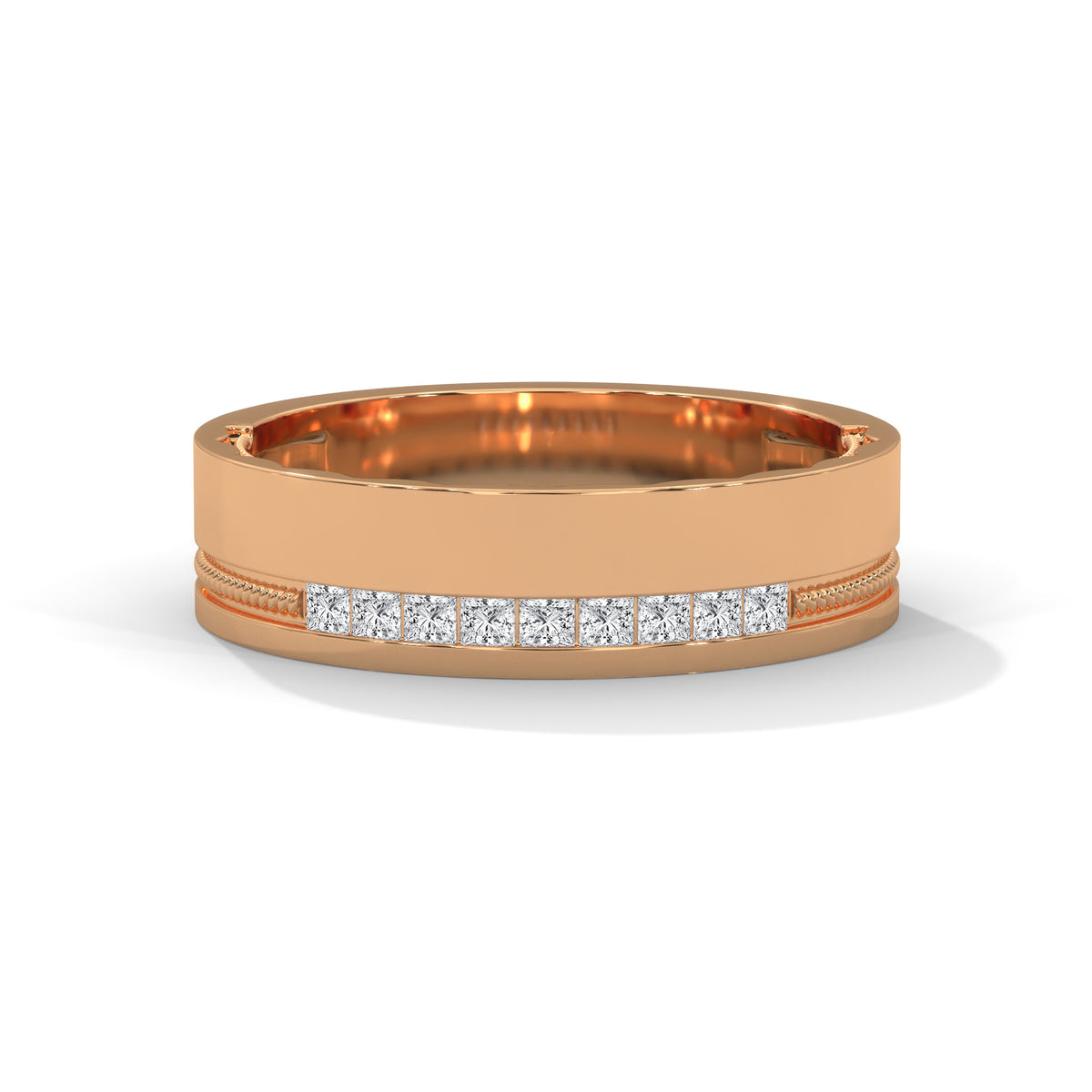 Regal Channel Princess Band Ring