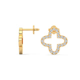 Blooming Clover Diamond Studs
