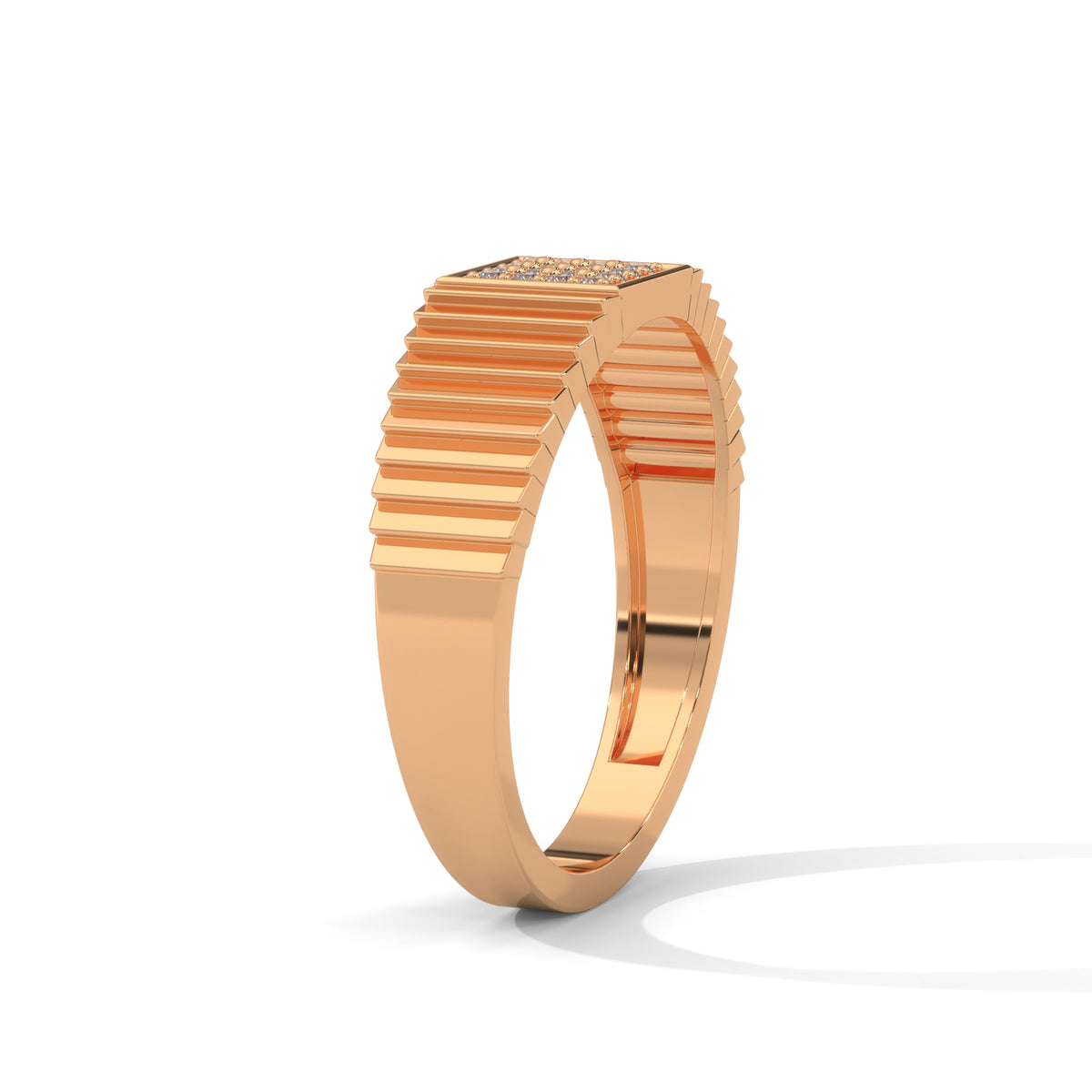 Ridged Square Cluster Ring
