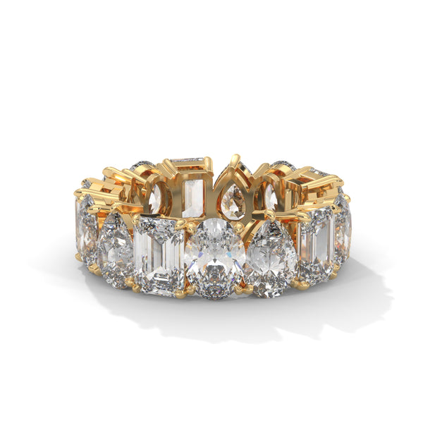 Trinity Silhouette Eternity Ring