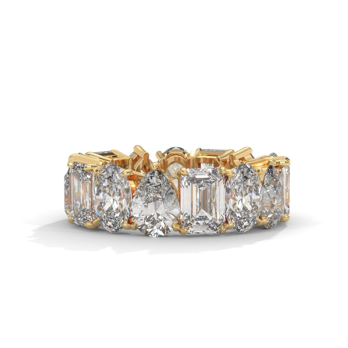 Trinity Silhouette Eternity Ring