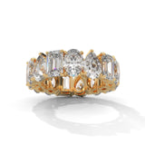 Trinity Silhouette Eternity Ring