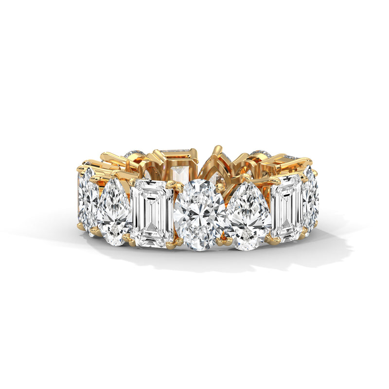 Trinity Silhouette Eternity Ring