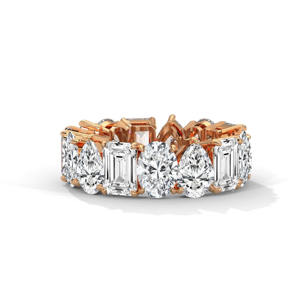 Trinity Silhouette Eternity Ring