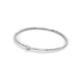 Dewdrop Solitaire Bangle Bracelet