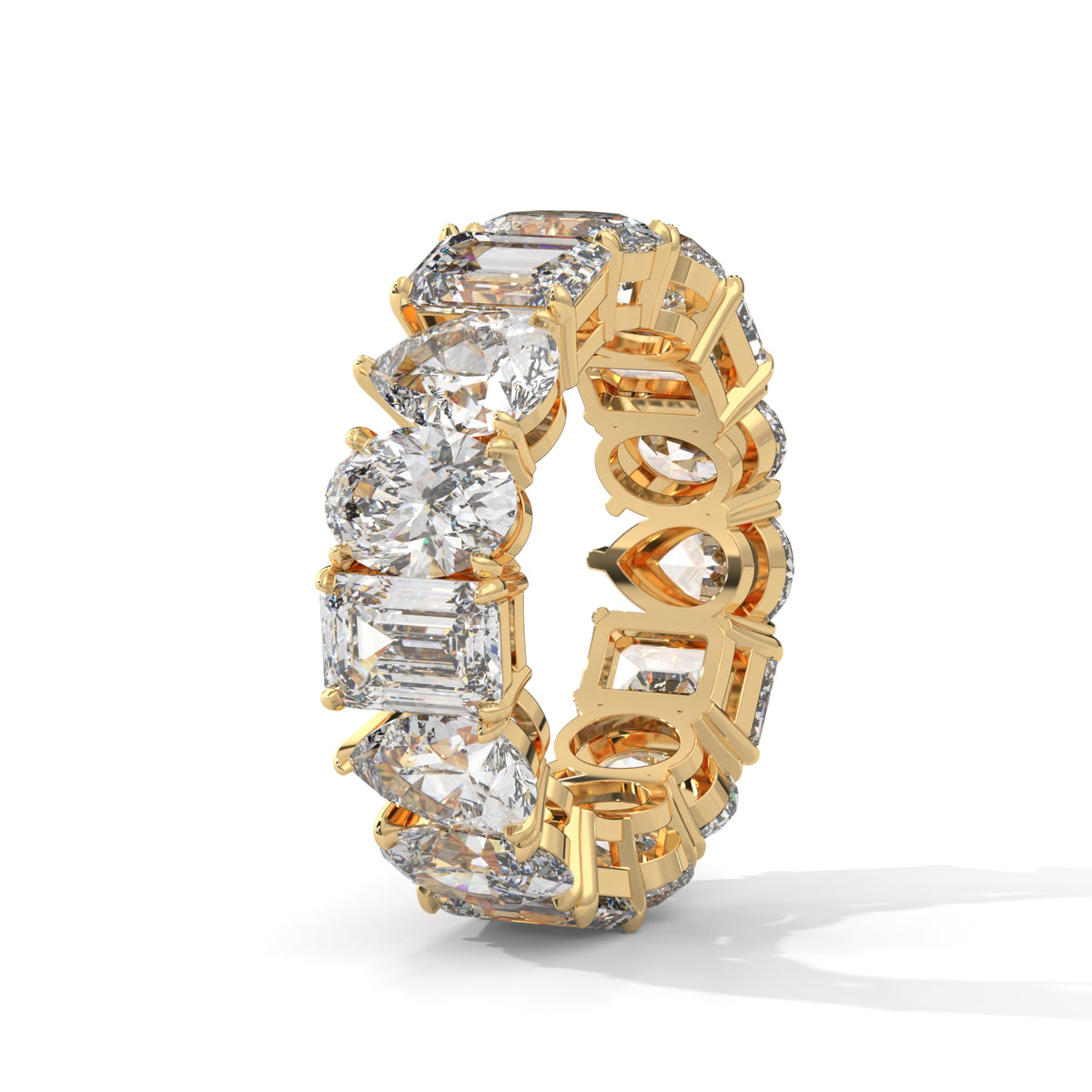 Trinity Silhouette Eternity Ring