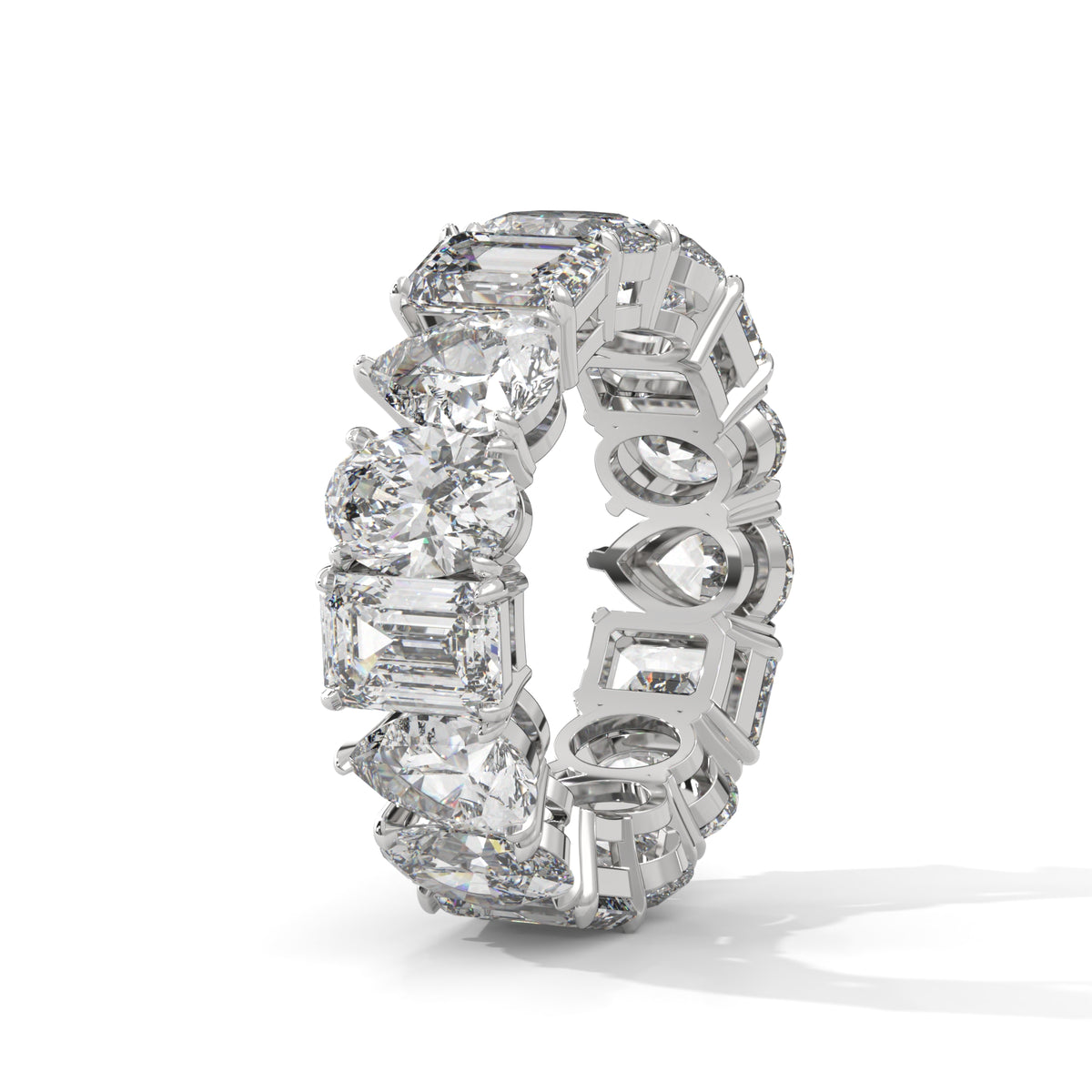 Trinity Silhouette Eternity Ring