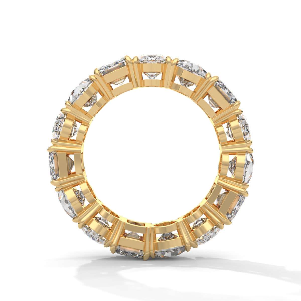 Trinity Silhouette Eternity Ring
