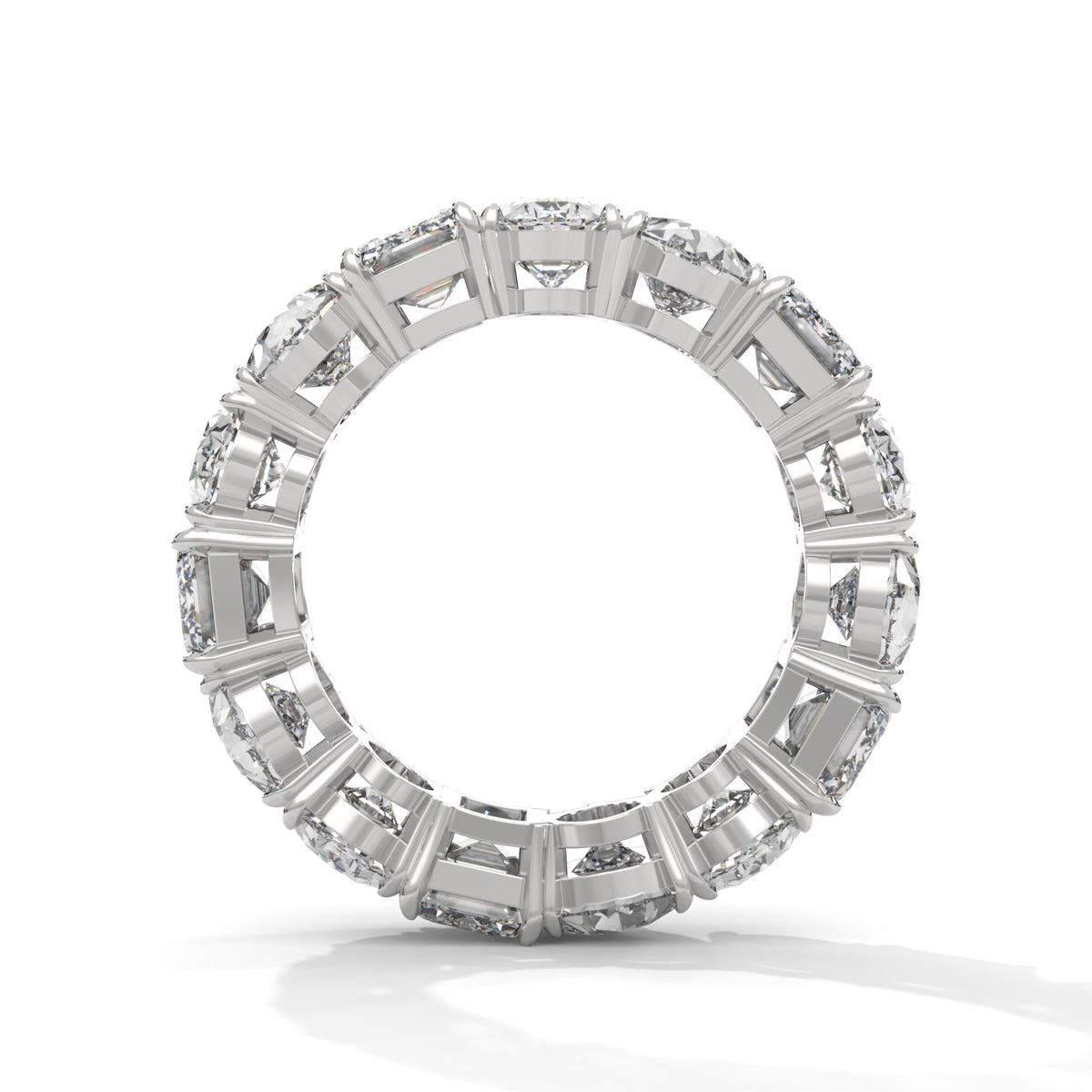 Trinity Silhouette Eternity Ring