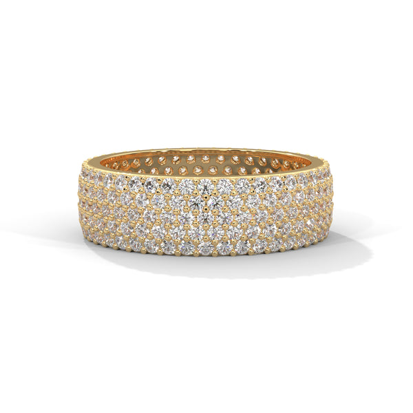 Pavé Constellation Eternity Ring