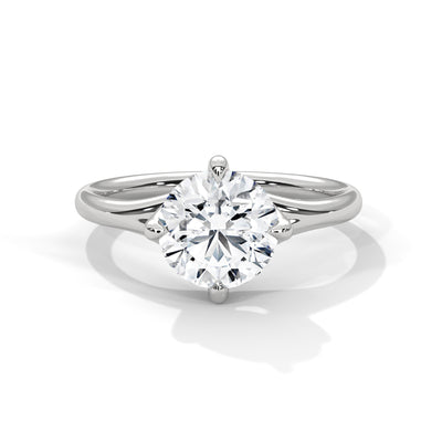 Sovereign Split Solitaire Ring — IGI Certified Diamond Jewellery | My Carat India