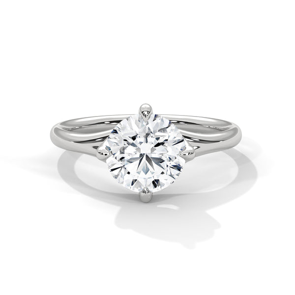 Sovereign Split Solitaire Ring