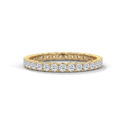 Endless Brilliance Eternity Ring — IGI Certified Diamond Jewellery | My Carat India