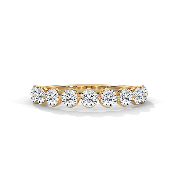 Celestial Arc Diamond Ring