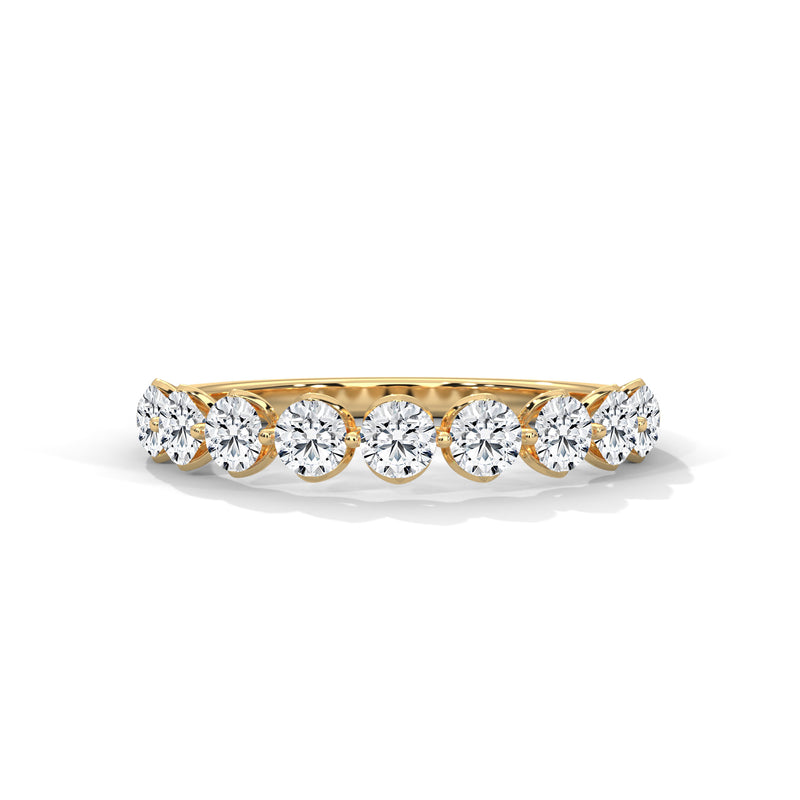 Celestial Arc Diamond Ring