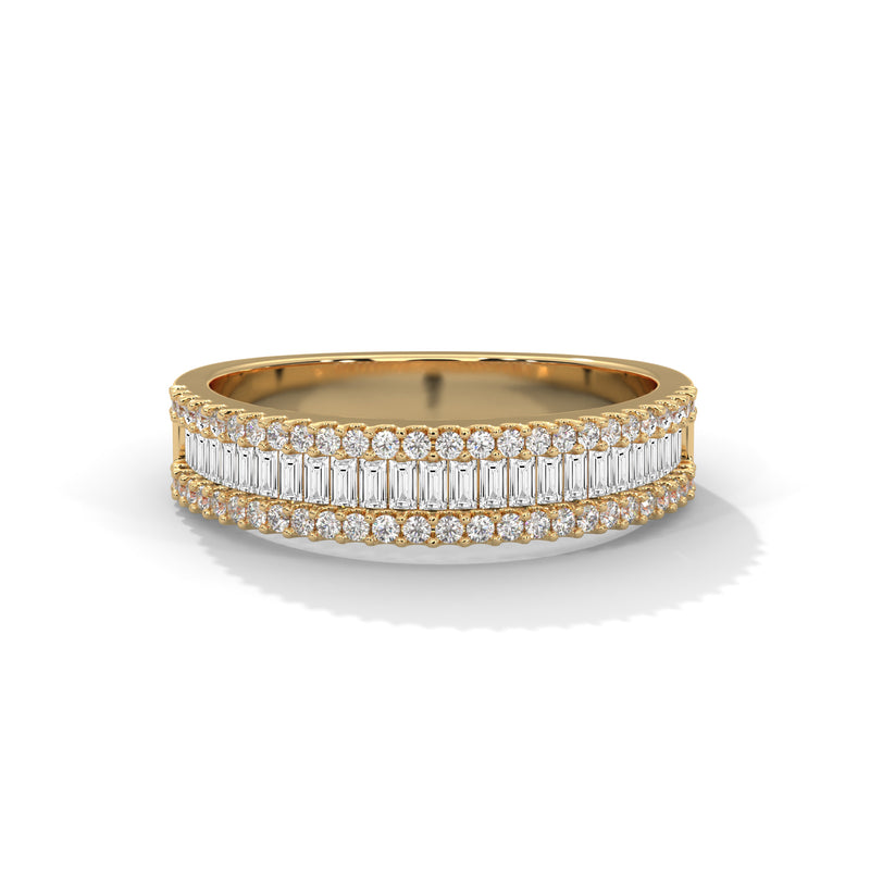 Lumière Baguette Eternity Ring