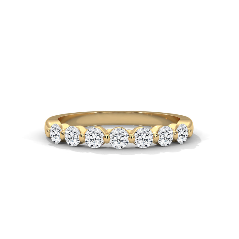 Celestial Arc Diamond Ring