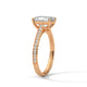 Elevated Emerald Solitaire Ring