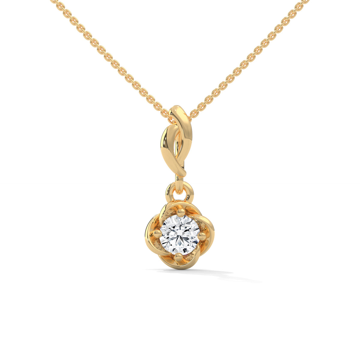 Bloom Solitaire Pendant Set