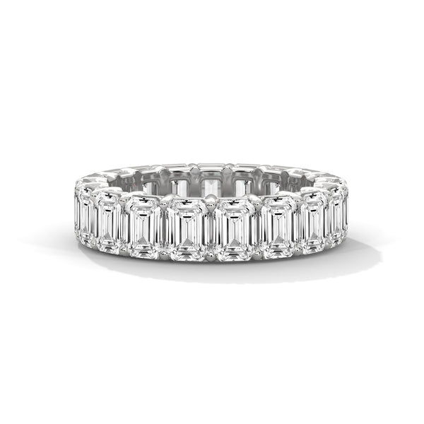 Endless Emerald Eternity Ring