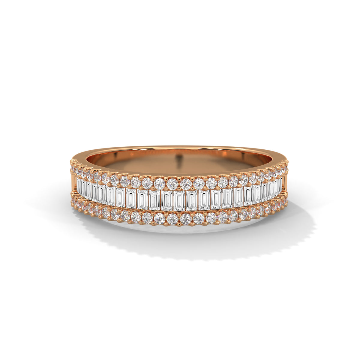 Lumière Baguette Eternity Ring